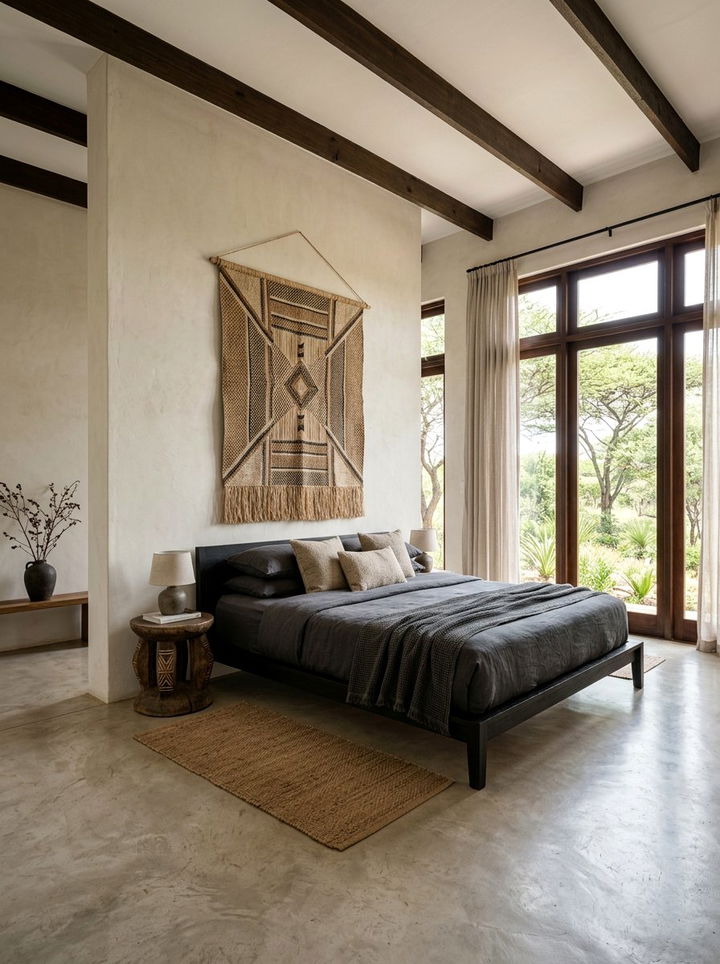 Minimalist African Interior - 30 African bedroom ideas