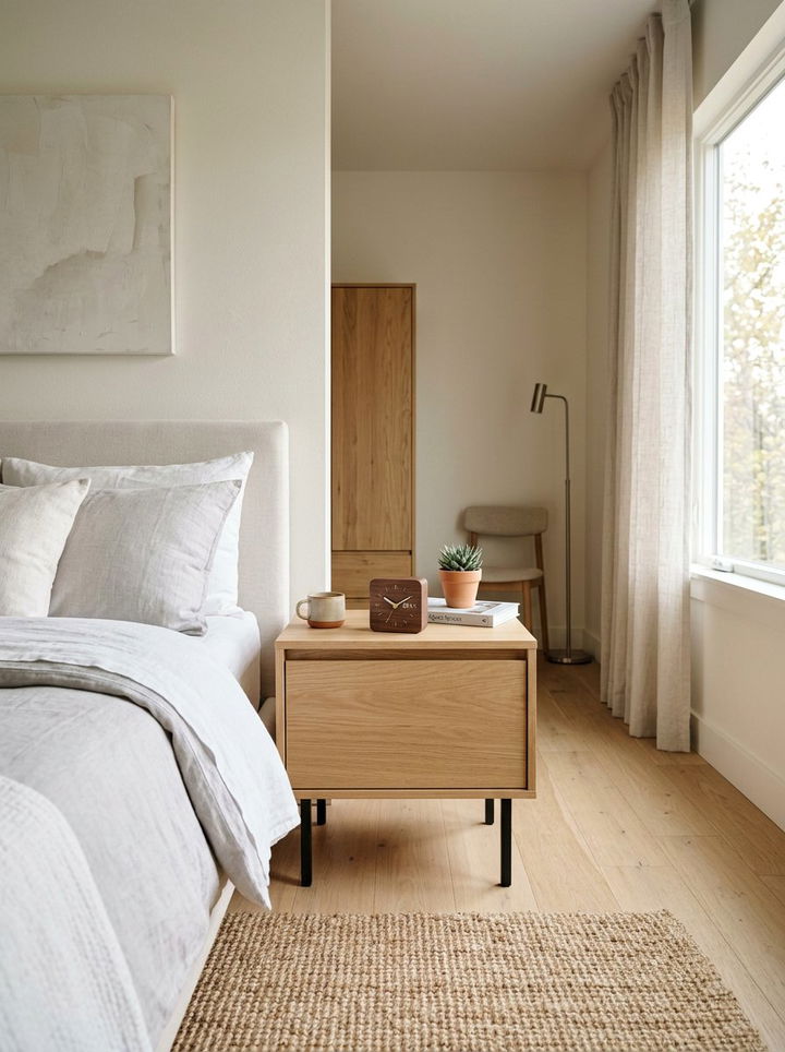 Minimalist Alarm Clock - 30 bedroom finishing touches ideas