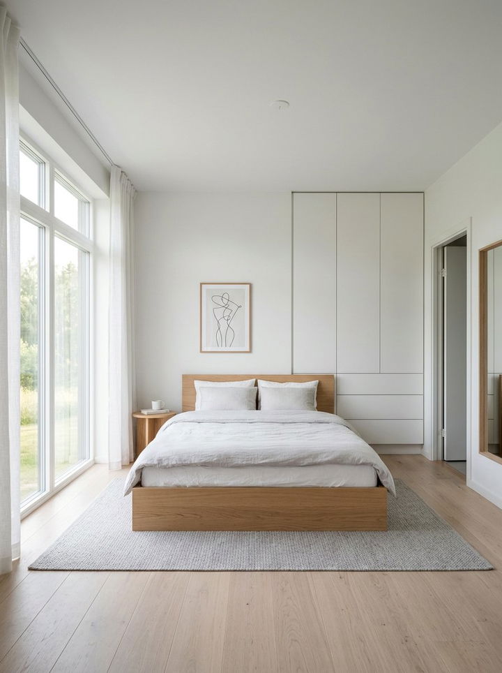 Minimalist Bedroom - 30 Swedish bedroom ideas