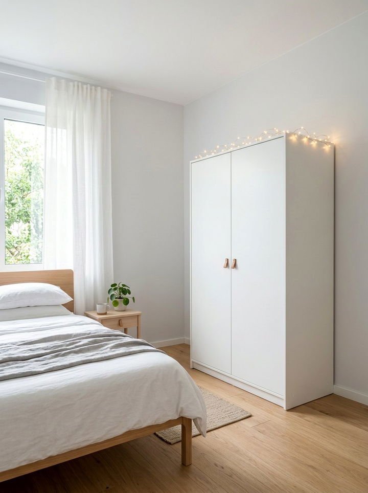 Minimalist Bedroom Fairy Lights - 30 bedroom fairy lights ideas