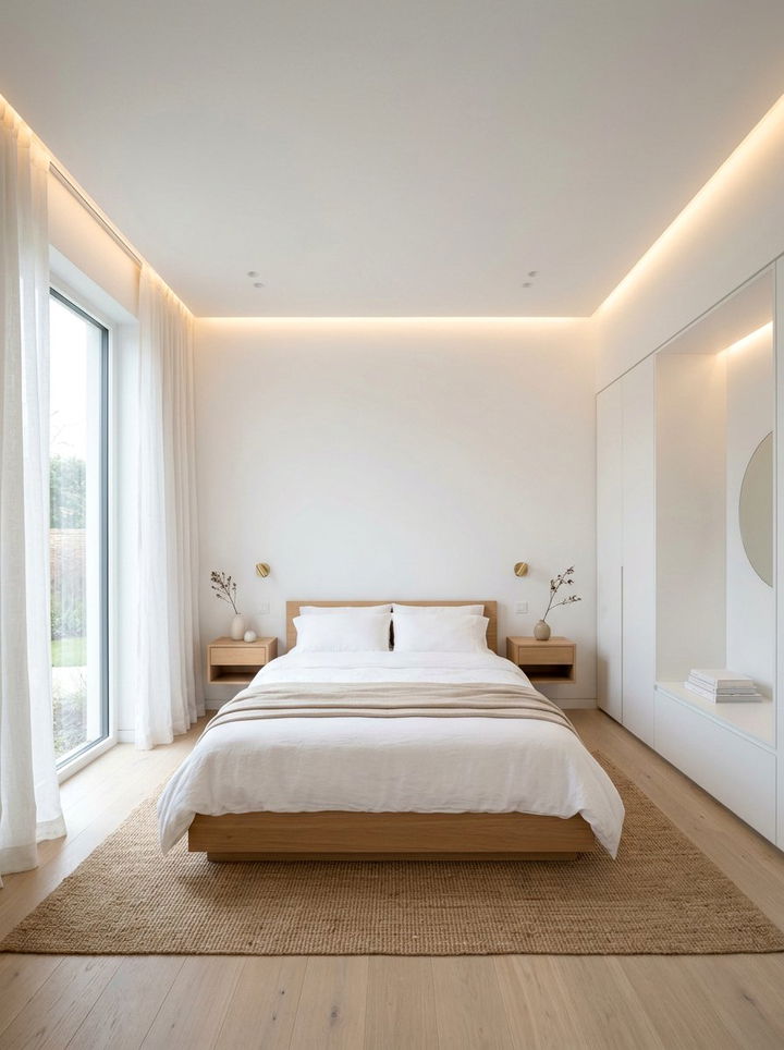Minimalist Bedroom Recessed Lighting - 30 bedroom recessed lighting ideas