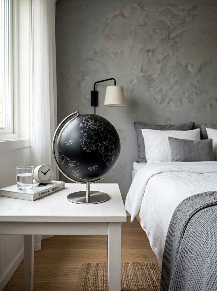 Minimalist Black Globe - 30 bedroom globes
