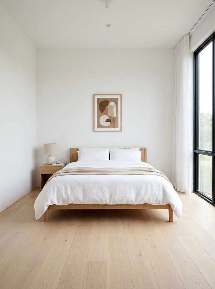 Minimalist Brown And White Bedroom - 30 brown and white bedroom ideas