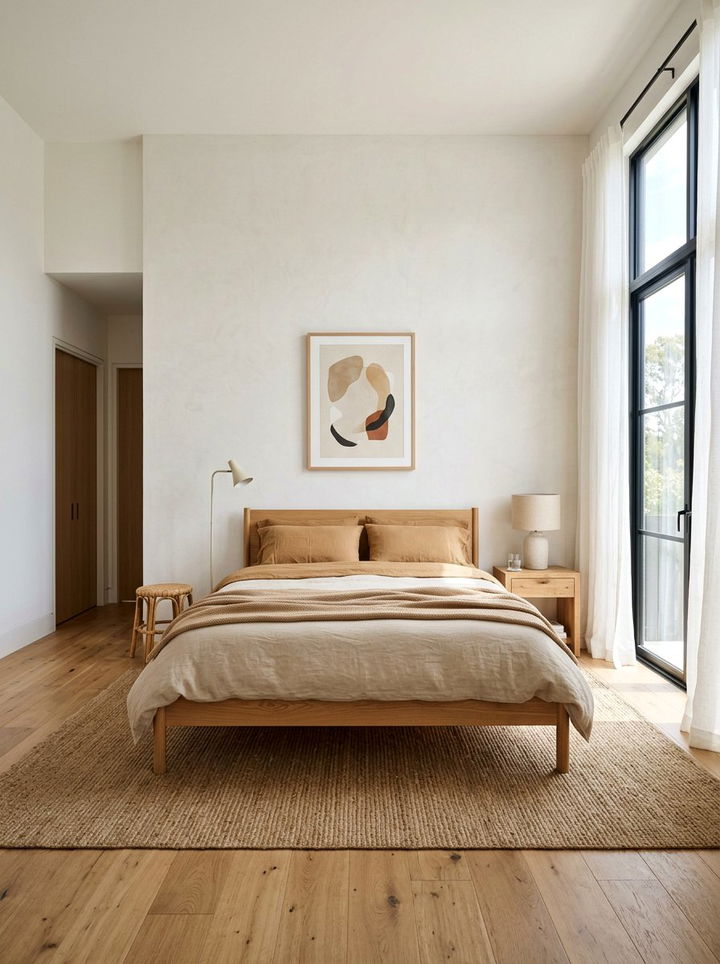 Minimalist Camel Bedroom - 30 camel bedroom ideas