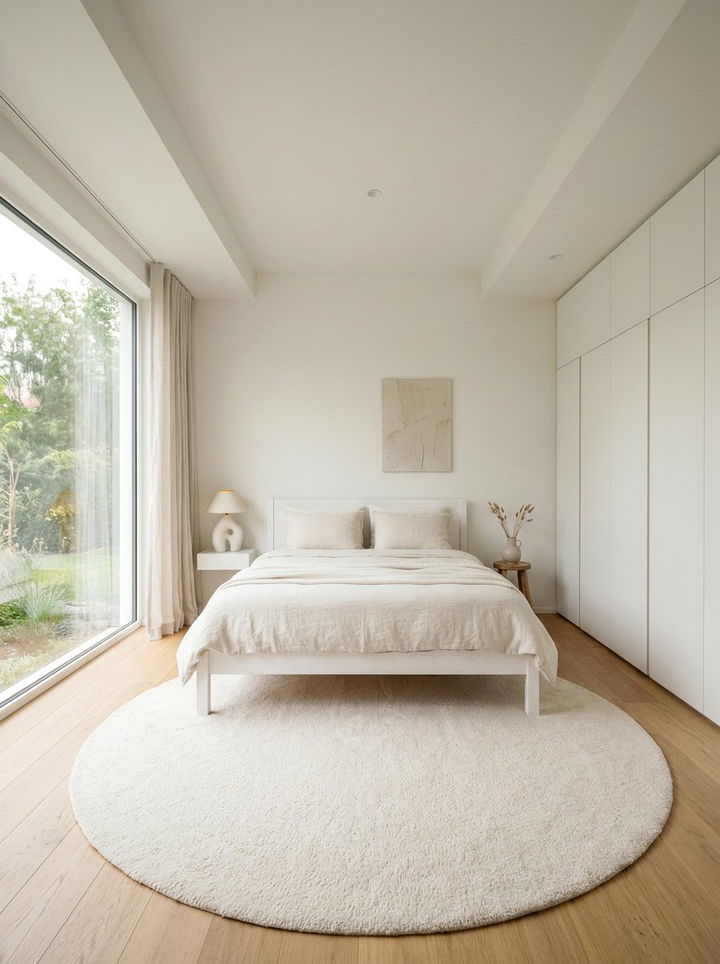 Minimalist Cream White Bedroom - 30 cream and white bedroom ideas