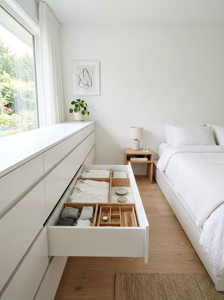 Minimalist Drawer Organization - 30 bedroom drawer organization ideas