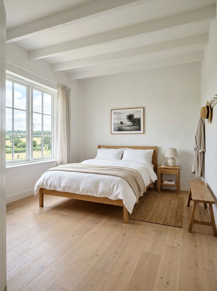 Minimalist Farmhouse Bedroom - 30 farmhouse bedroom ideas