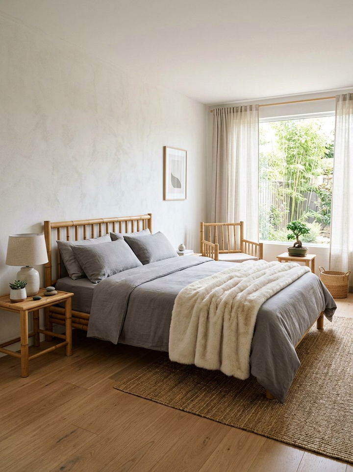 Minimalist Faux Fur Throw - 30 bedroom faux fur throws