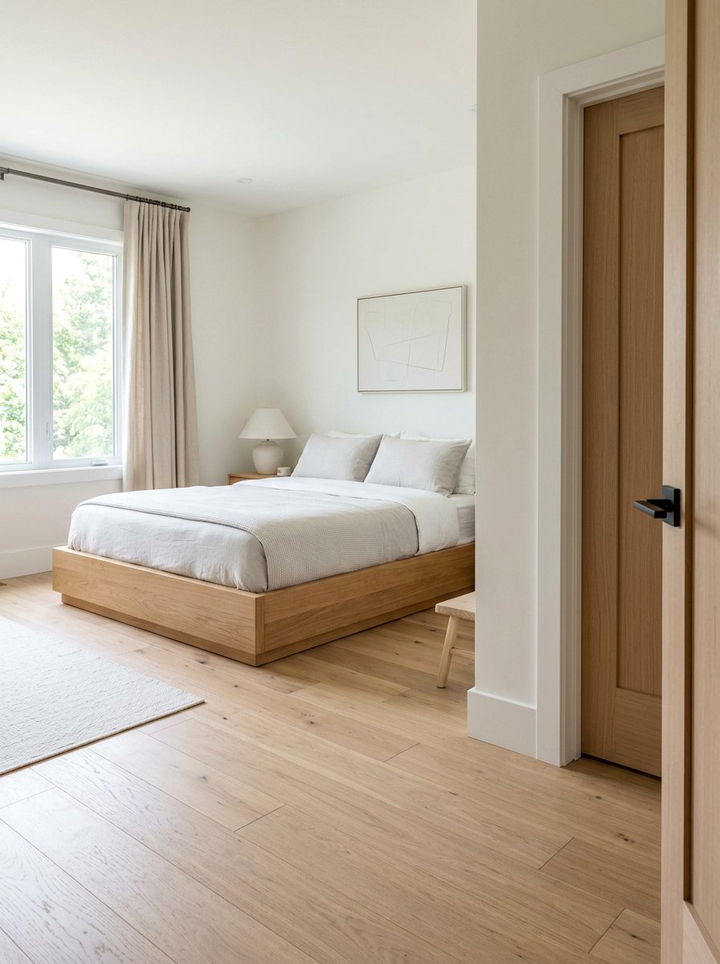 Minimalist Flat Trim - 30 bedroom trim ideas