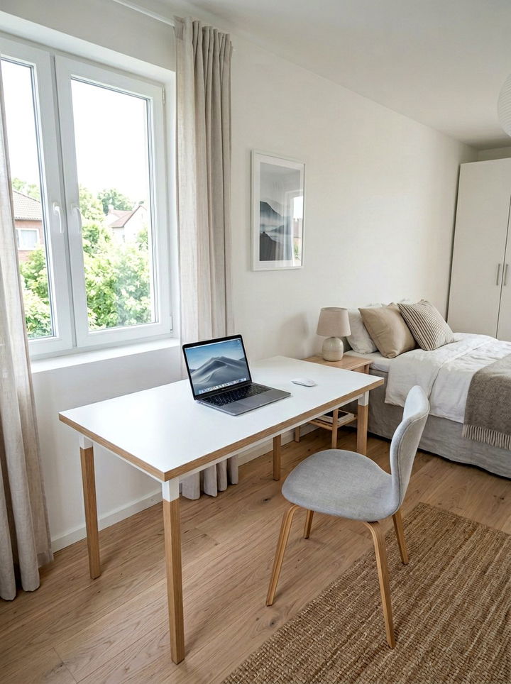 Minimalist Gaming Desk - 30 video game bedroom ideas