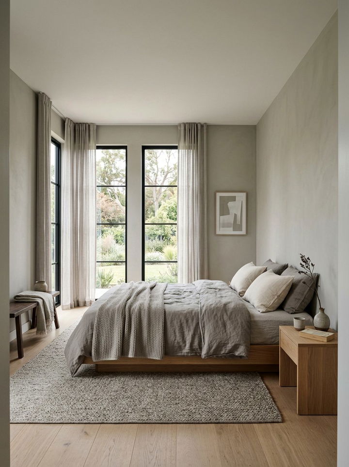 Minimalist Greige Bedroom Decor - 30 greige bedroom ideas