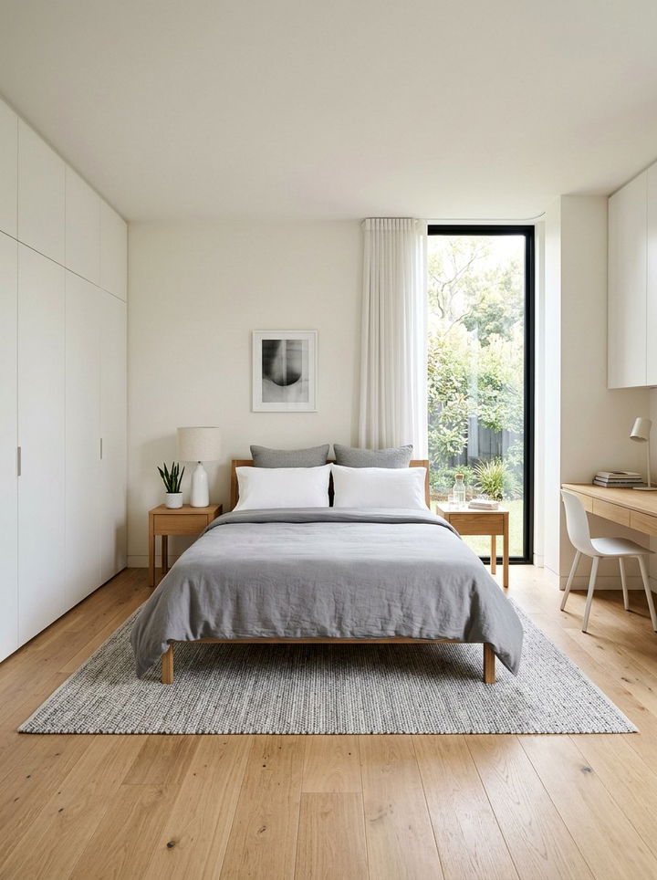 Minimalist Guest Bedroom - 30 guest bedroom ideas