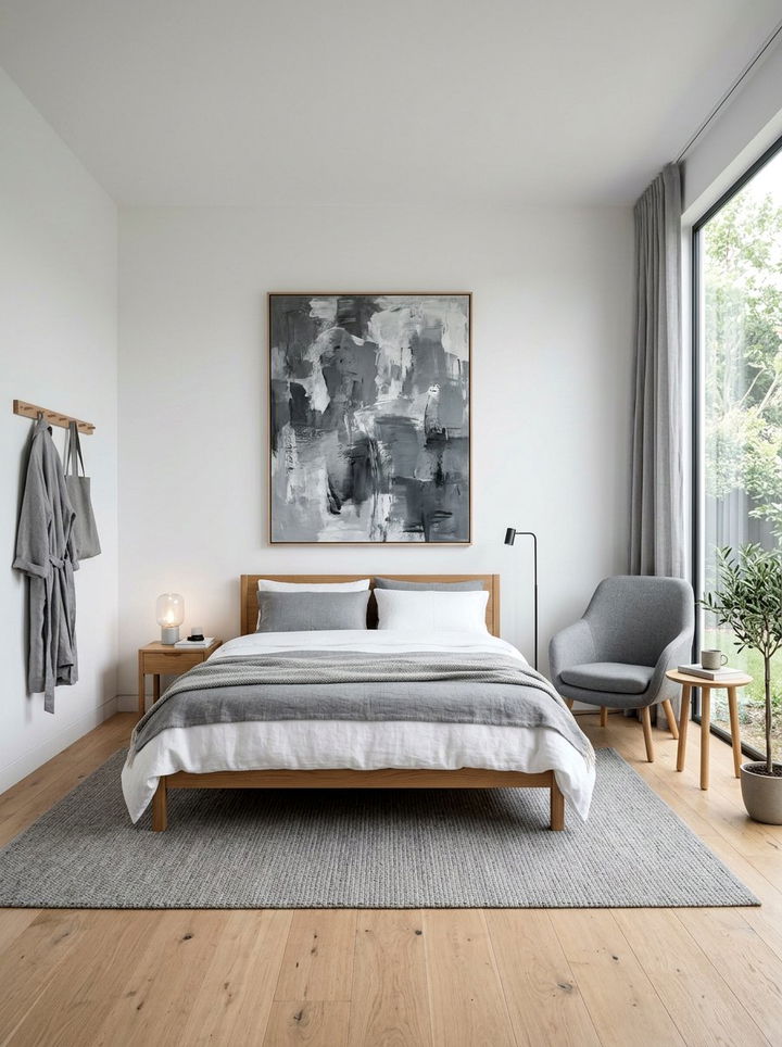 Minimalist Guest Room - 30 small bedroom ideas