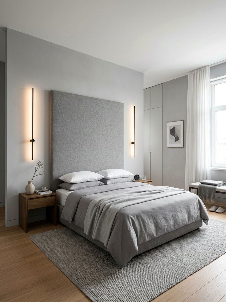 Minimalist Linear Wall Lights - 30 bedroom wall lights