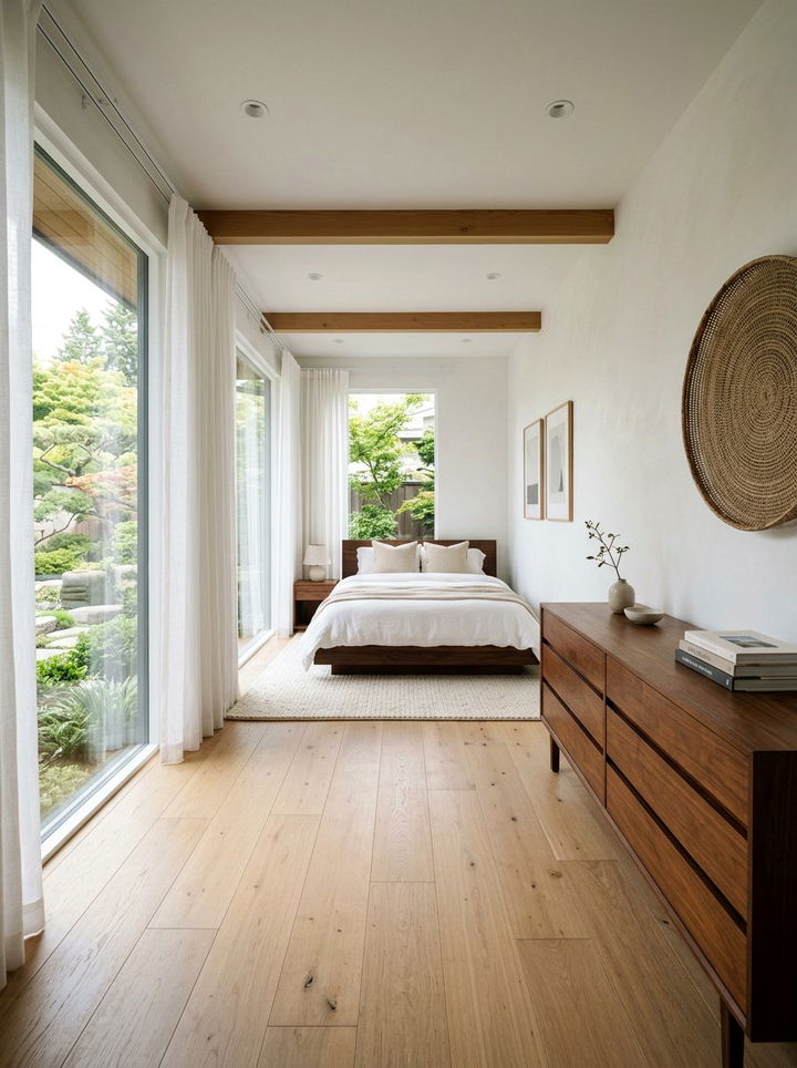 Minimalist Long Room - 30 long bedroom ideas