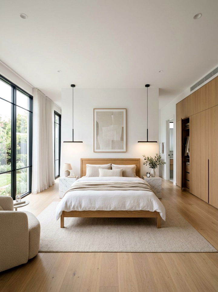 Minimalist Luxury Bedroom - 30 high-end bedroom ideas