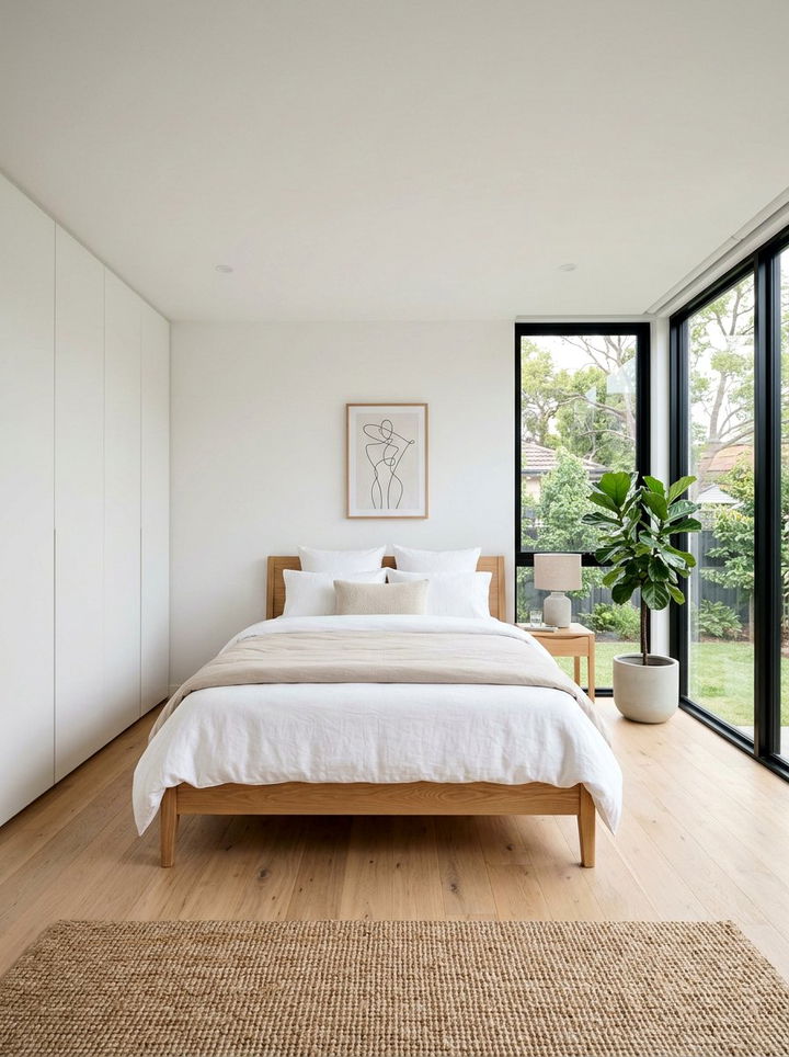 Minimalist Master Bedroom - 30 townhouse bedroom ideas