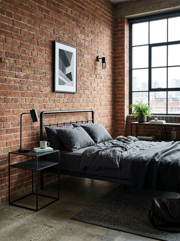 Minimalist Metal Nightstand - 30 bedroom nightstands