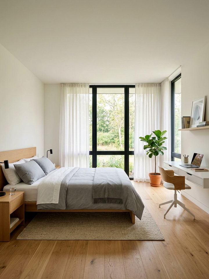 Minimalist Modern Bedroom - 30 teenage boy bedroom ideas