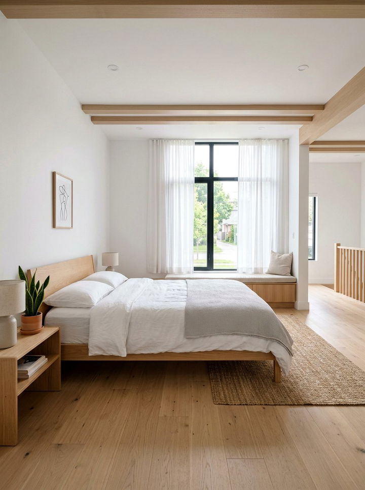 Minimalist Open Bedroom - 30 open concept bedroom ideas