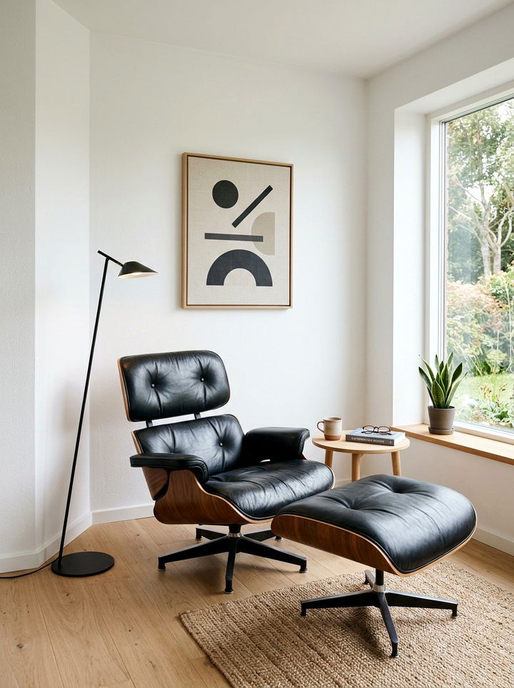 Minimalist Reading Corner - 30 bedroom reading nook ideas