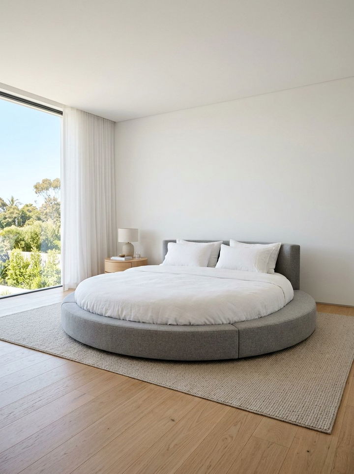 Minimalist Round Bed - 30 bedroom round beds