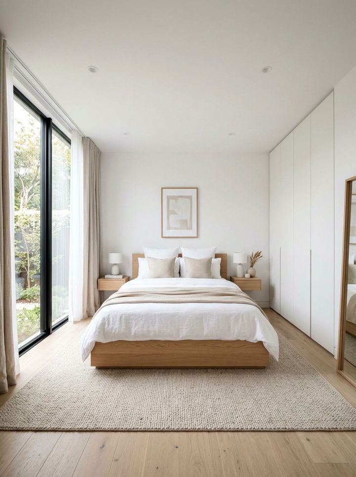 Minimalist Square Bedroom - 30 square bedroom ideas