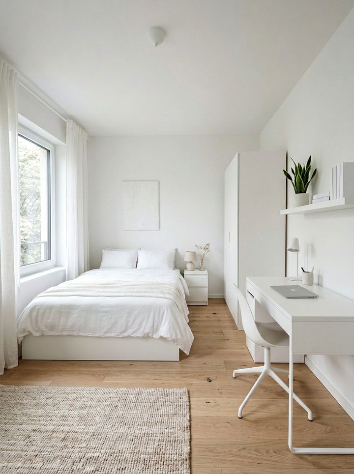 Minimalist Studio Bedroom - 30 multigenerational bedroom ideas