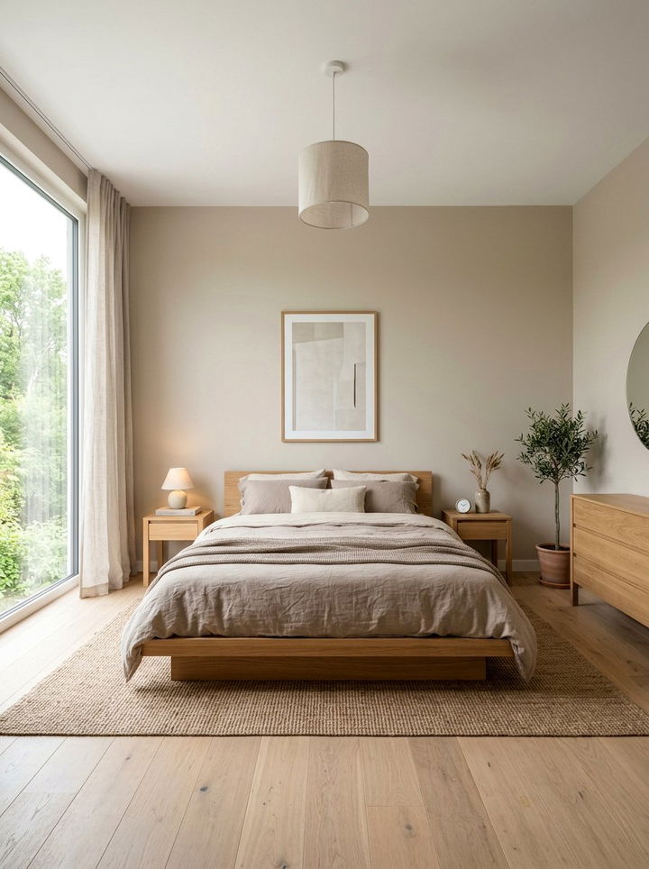 Minimalist Taupe Bedroom - 30 taupe bedroom ideas