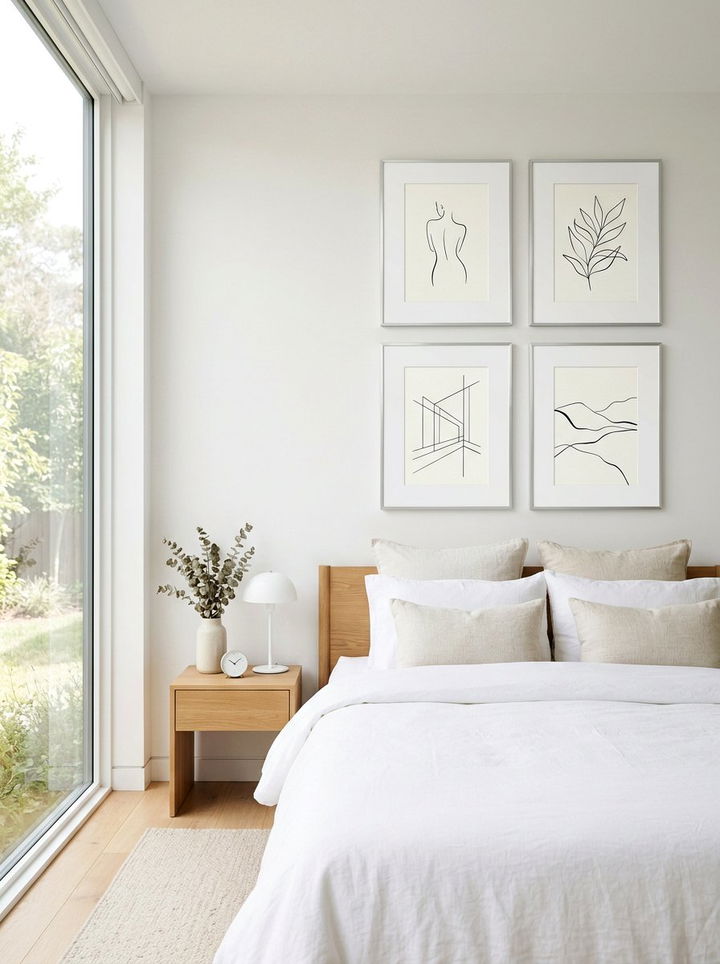 Minimalist Thin Frames - 30 bedroom picture frames