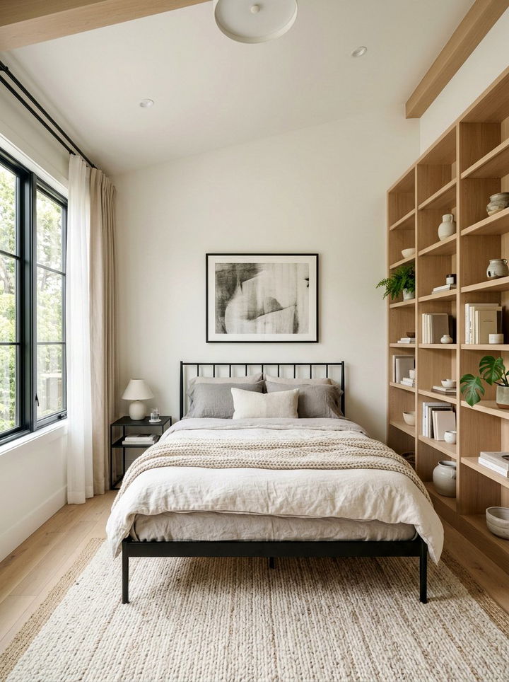 Minimalist Transitional Bedroom - 30 transitional bedroom ideas