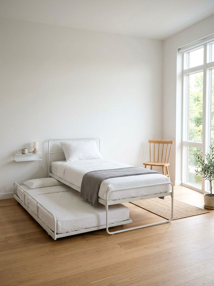 Minimalist Trundle Bed - 30 bedroom trundle beds