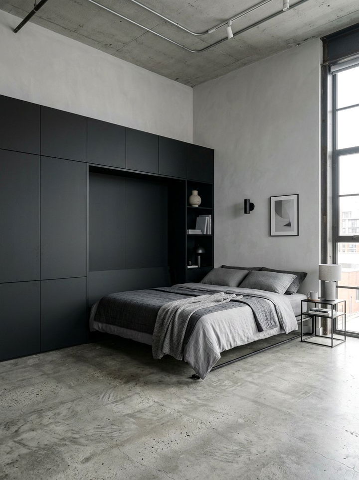 30 Stylish Bedroom Wall Bed Ideas for Small Space Living