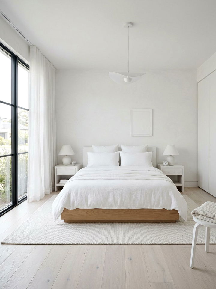 30 Airy Light Color Bedroom Ideas for a Serene Space