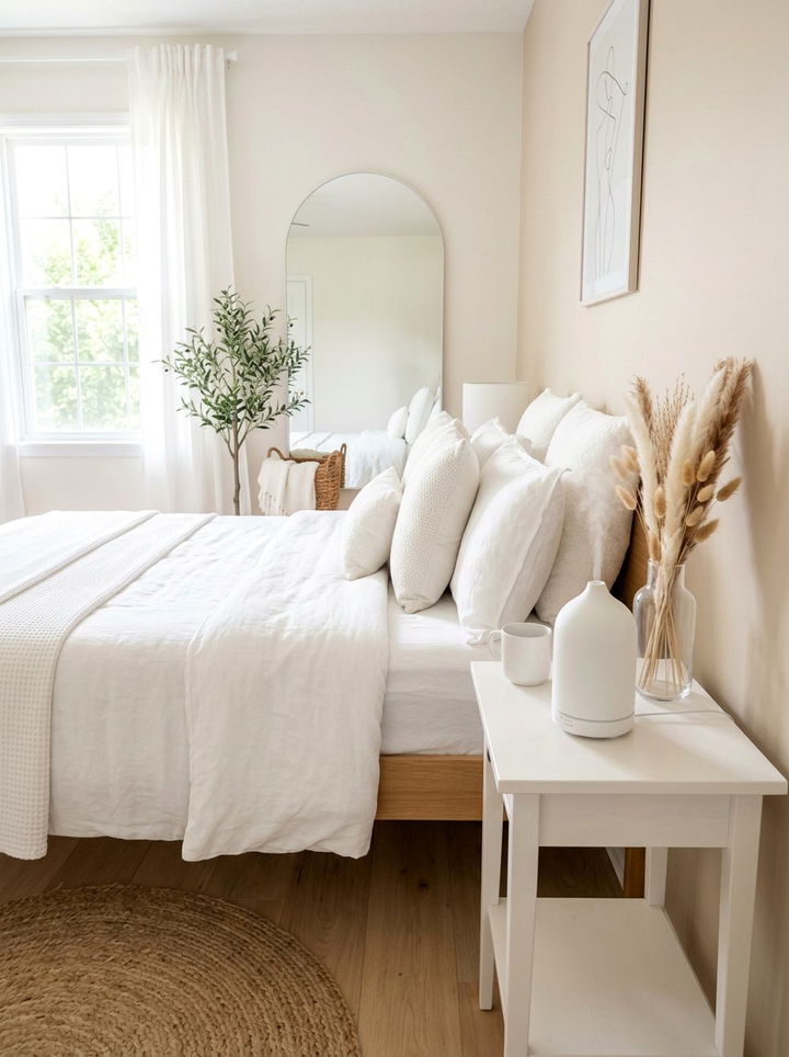 Minimalist White Diffuser - 30 bedroom diffusers