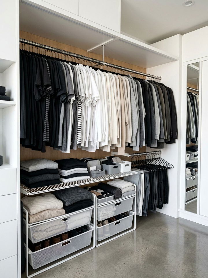 Minimalist Wire Space Savers - 30 bedroom space saving hangers