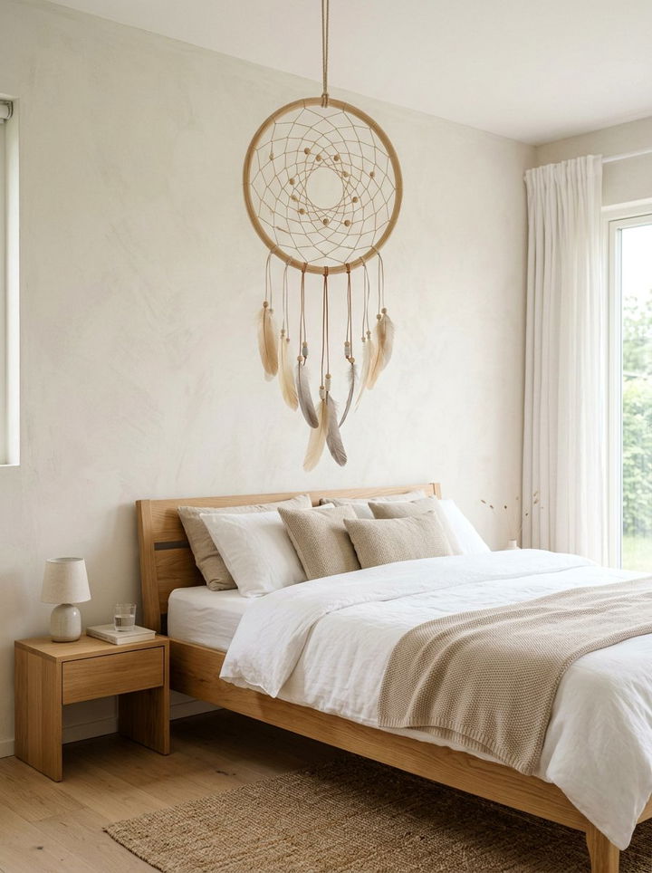 Minimalist Wood Dreamcatcher - 30 bedroom dreamcatchers