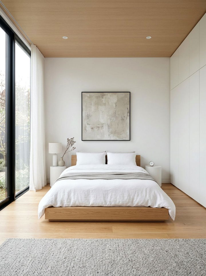 Minimalist bedroom - 30 wellness bedroom ideas