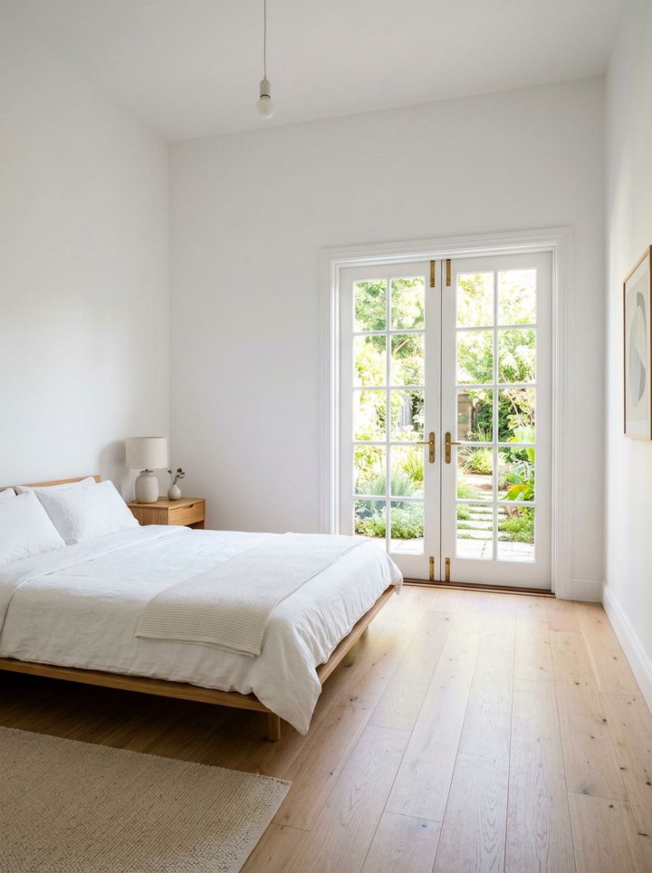 Minimalist bedroom french doors - 30 bedroom french doors
