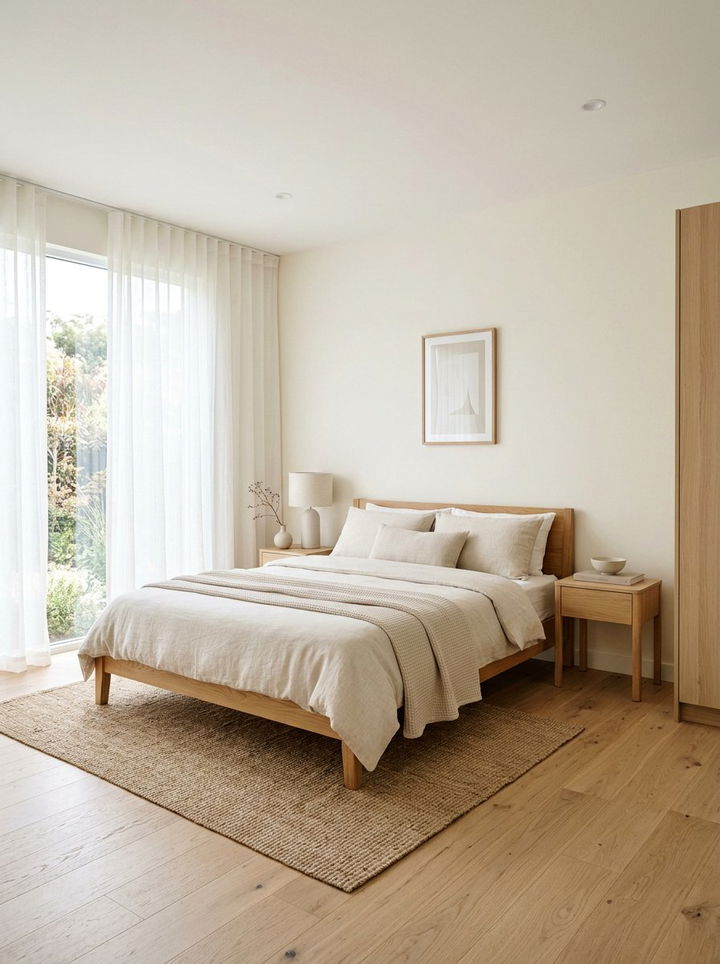 Minimalist beige bedroom - 30 all beige bedroom ideas