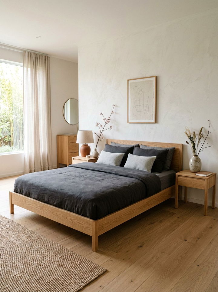 Minimalist japandi bed frame - 30 bedroom bed frames