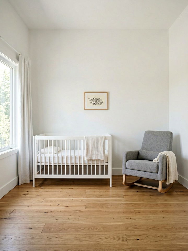 Minimalist nursery - 30 baby bedroom ideas