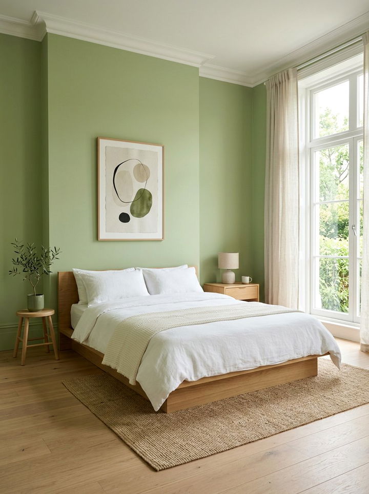 Minimalist pistachio bedroom - 30 pistachio bedroom ideas