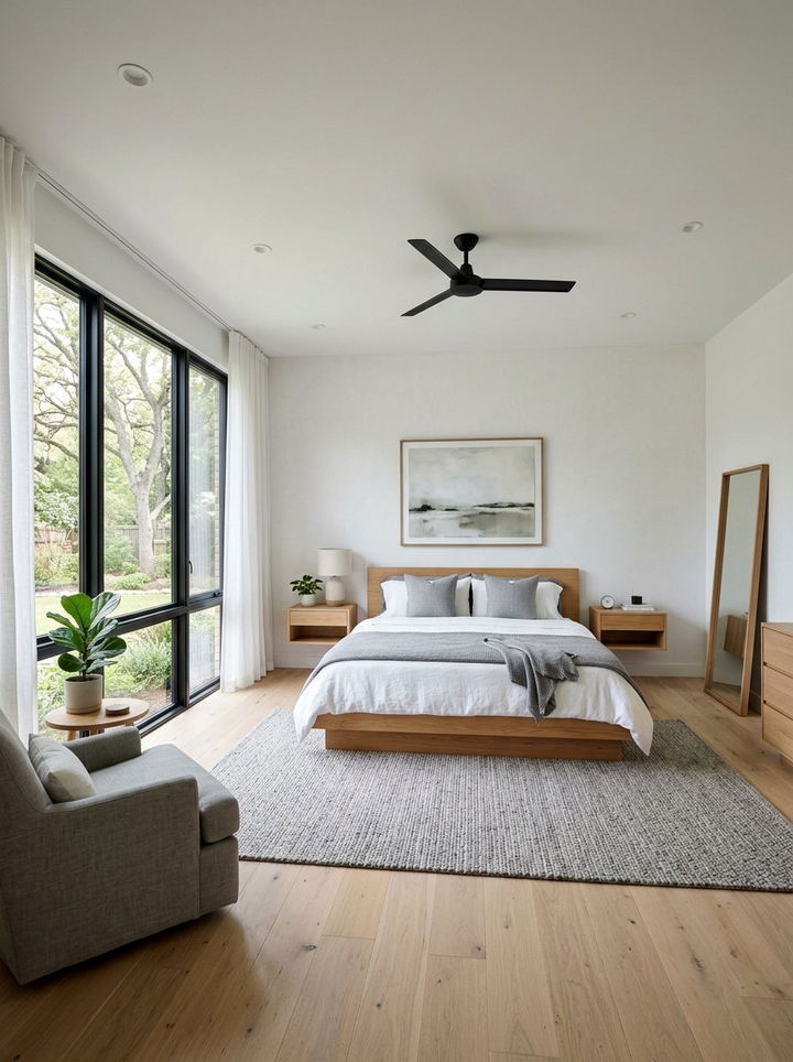 Minimalist primary bedroom furniture - 30 new construction bedroom ideas