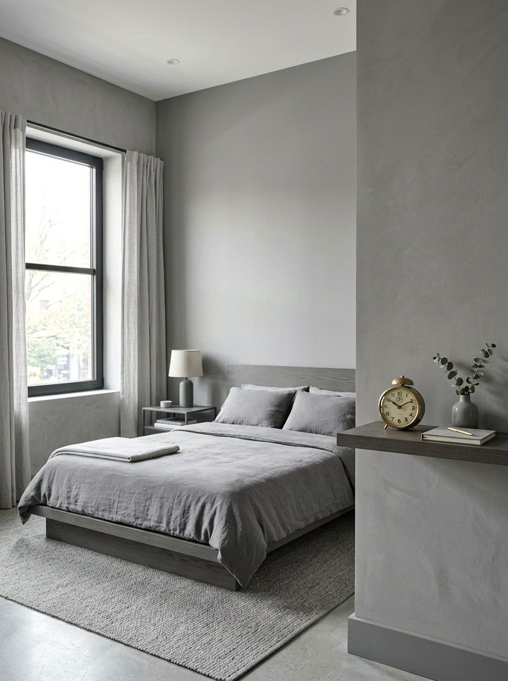 Minimalist vintage desk clock - 30 bedroom vintage clocks