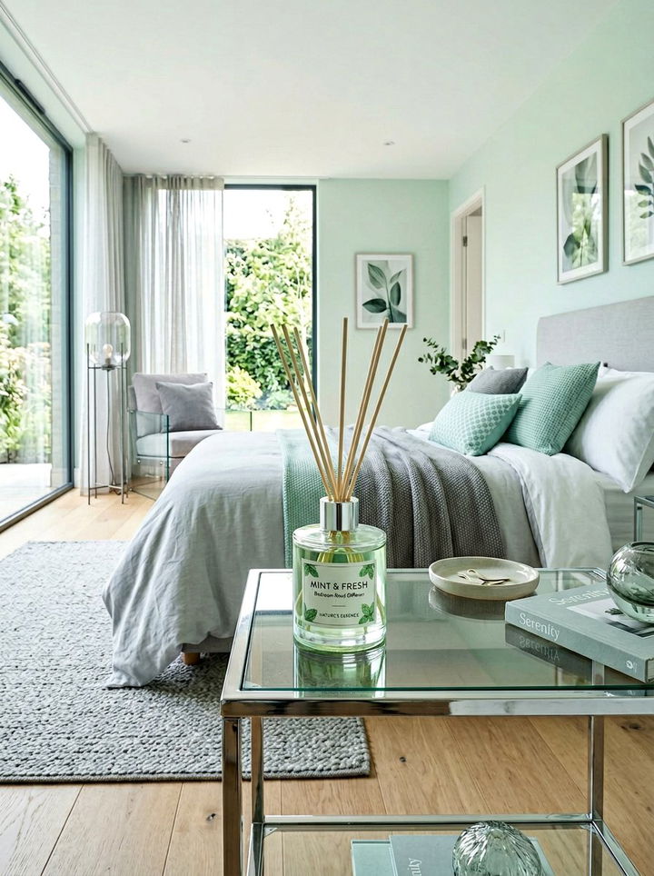 Mint Bedroom Reed Diffuser - 30 bedroom reed diffusers
