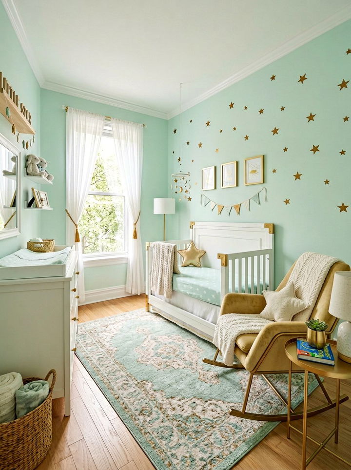 30 Green and Gold Bedroom Color Combo Ideas for Elegance