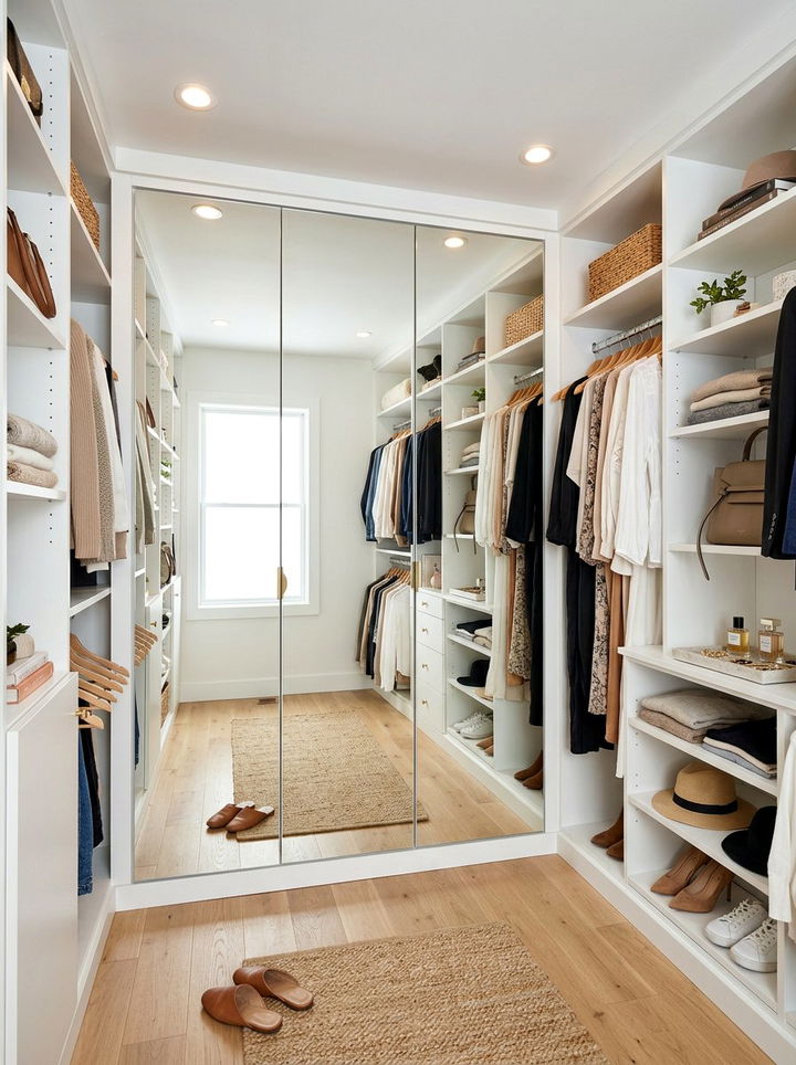 Mirror Front Wall Bed - 30 bedroom wall bed ideas