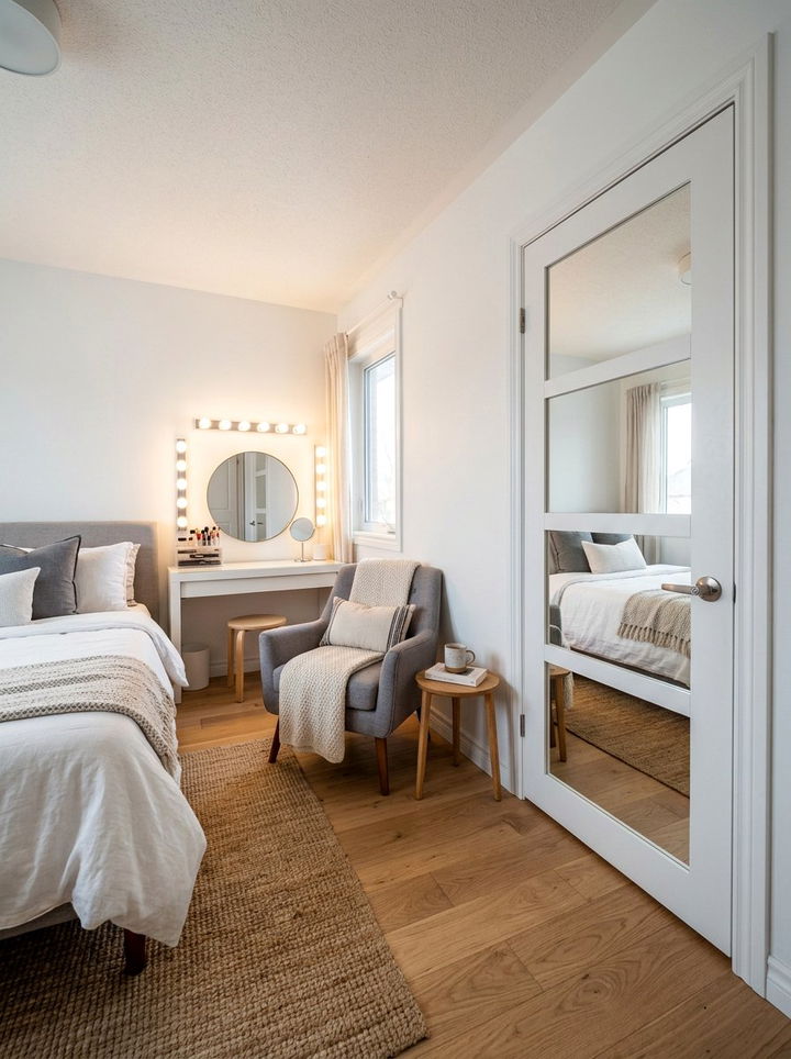 Mirror Panel Bedroom Door - 30 bedroom door designs