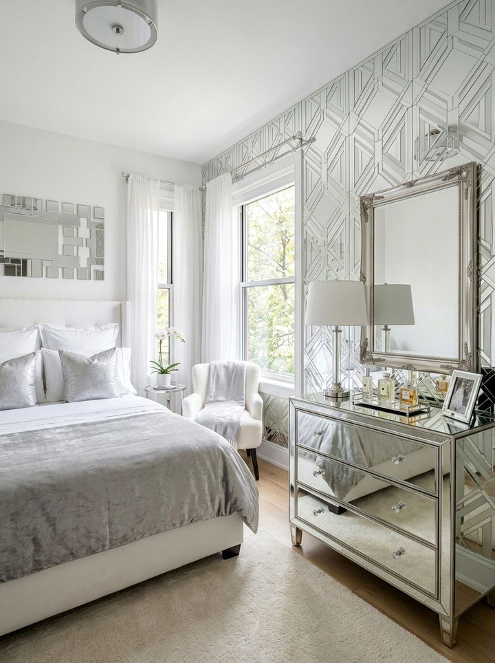 Mirror Surface Wall Stickers - 30 bedroom wall stickers